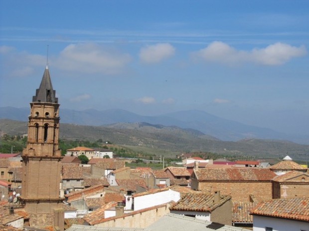 Vista de El Frasno. Ambiesta d´El Fraxno