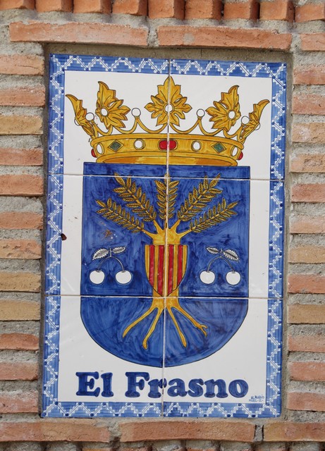 Escudo de El Frasno. Escuto d´El Fraxno
