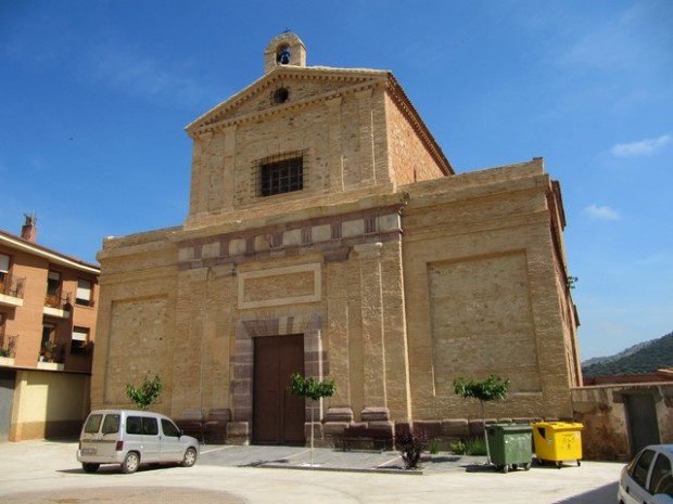 La Iglesia de la Asunción de El Frasno. A ilesia de l´Asunzión d´El Fraxno